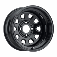 12x7 ITP Delta Steel Black Wheel - 4/156