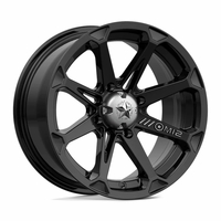 14x7 MSA M12 Diesel Gloss Black Wheel - 4/156