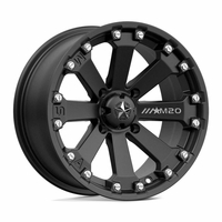 14x7 MSA M20 Kore Matte Black Wheel - 4/156