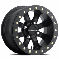 14x8 Raceline Mamba Blackout Beadlock Wheel - 4/156