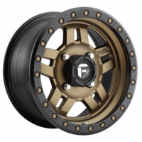 15x7 Fuel Anza D583 Bronze w/ Black Wheel - 4/156