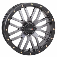 20x7 System 3 ST-3 Gunmetal Grey Wheel - 4/156