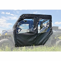 3 Star Black Soft Full Doors - 2019-24 Polaris Ranger Crew 1000, XP 1000