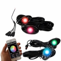 4 Piece ColorSMART RGB Multi-Color Rock lights by Race Sport Lighting