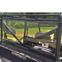 Bad Dawg Rear Windshield - 2015-20 Mid Size Polaris Ranger 500, 570, ETX, EV