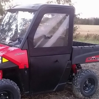 Convertible Full, Half Hinged Doors - 2015-16 Mid Size Polaris Ranger 570, ETX, EV