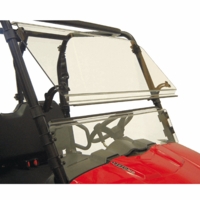 Direction 2 Hard Coated Full Tilting Front Windshield - 2010-14 Mid Size Polaris Ranger 400, 500, 570, 800, EV