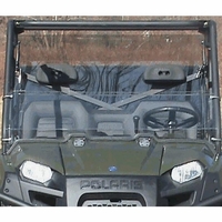 Dot Weld Clear Half Windshield - 2009-14 Full Size Polaris Ranger XP 700, XP 800 and 2016-23 570