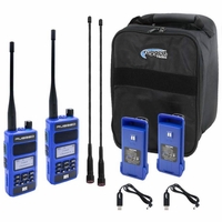 Dual Band Handheld Radio Bundle by Rugged Radios