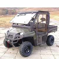 Full Hard Cab Enclosure by HardCabs, DFK - 2009-14 Full Size Polaris Ranger XP 800 and 2016-20 570