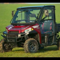 Full Hard Cab Enclosure by HardCabs, DFK - 2013-19 Full Size Polaris Ranger w/ Pro-Fit Cage