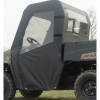 GCL Doors, Rear Window and Top (No Windshield) - 2010-14 Mid Size Polaris Ranger 400, 500, 570, 800, EV