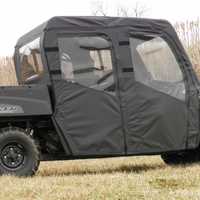 GCL Doors, Rear Window and Top (No Windshield) - 2011-14 Mid Size Polaris Ranger 500, 570 Crew