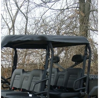 3 Star Black Soft Top - 2010-14 Full Size Polaris Ranger 800 Crew, 2016-24 Crew 570-6