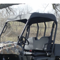 3 Star Black Soft Top - 2010-14 Mid Size Polaris Ranger 400, 500, 570, 800, EV