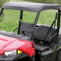 3 Star Black Soft Top - 2015-23 Mid Size Polaris Ranger 500, 570, ETX, EV