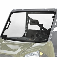 Kolpin Hard Coated Full Front Windshield - 2013-19 Full Size Polaris Ranger w/ Pro-Fit Cage