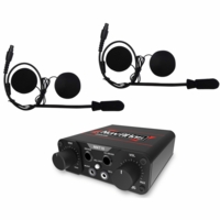 NavAtlas 2 Person Compact Intercom System w/ In-Helmet Earphones