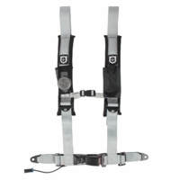 Pro Armor 2 Inch Wide Driver Side Auto-Style Harness - Silver