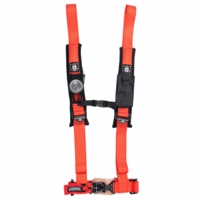 Pro Armor 2 inch Wide Harness - Orange