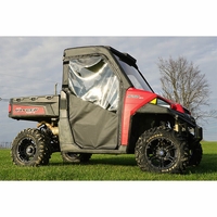 Seizmik Soft Doors w/ Zippered Windows and Rear Window - 2009-14 Full Size Polaris Ranger XP 700, XP 800 and 2016-24 57