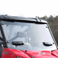 Seizmik Versa-Vent Hard Coated Front Windshield - 2015-22 Mid Size Polaris Ranger 500, 570, ETX, EV