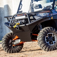 Tough Country Deluxe Front Bumper - 2018-24 Full Size Polaris Ranger w/ Pro-Fit Cage